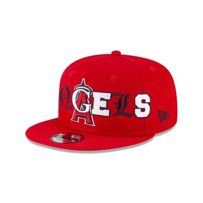 Los Angeles Angels Gorra | New Era MLB Mixed Font 9fifty Snapback Cap Mexico - Rojos